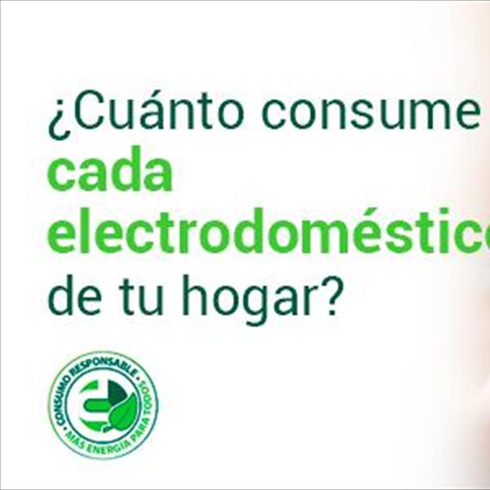 Calcul Tu Consumo En Base Al Uso De Tus Electrodom Sticos Dpec